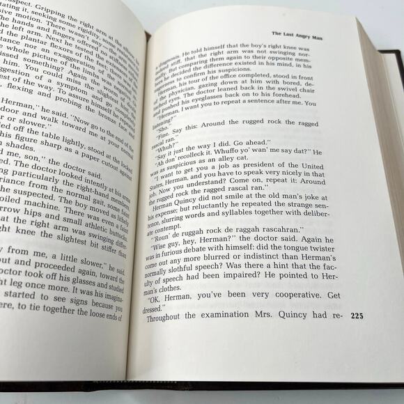 Franklin Library Collectors Edition The Last Angry Man 1978, Signed - Picture 15 of 15